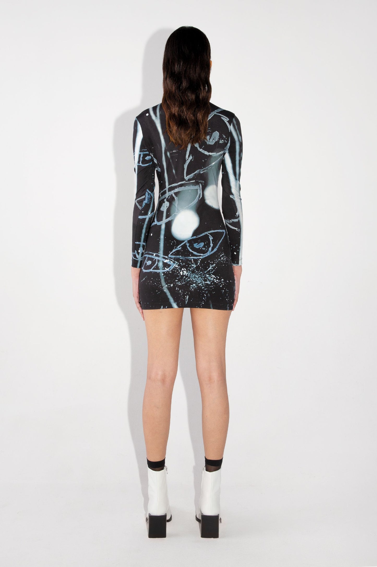 BODYCON TURTLENECK DRESS