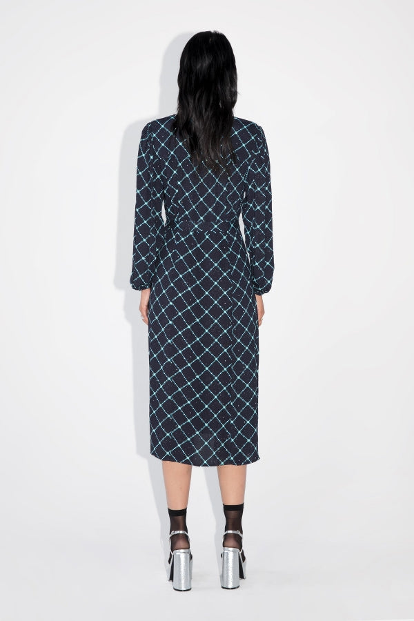 LONG WRAP DRESS