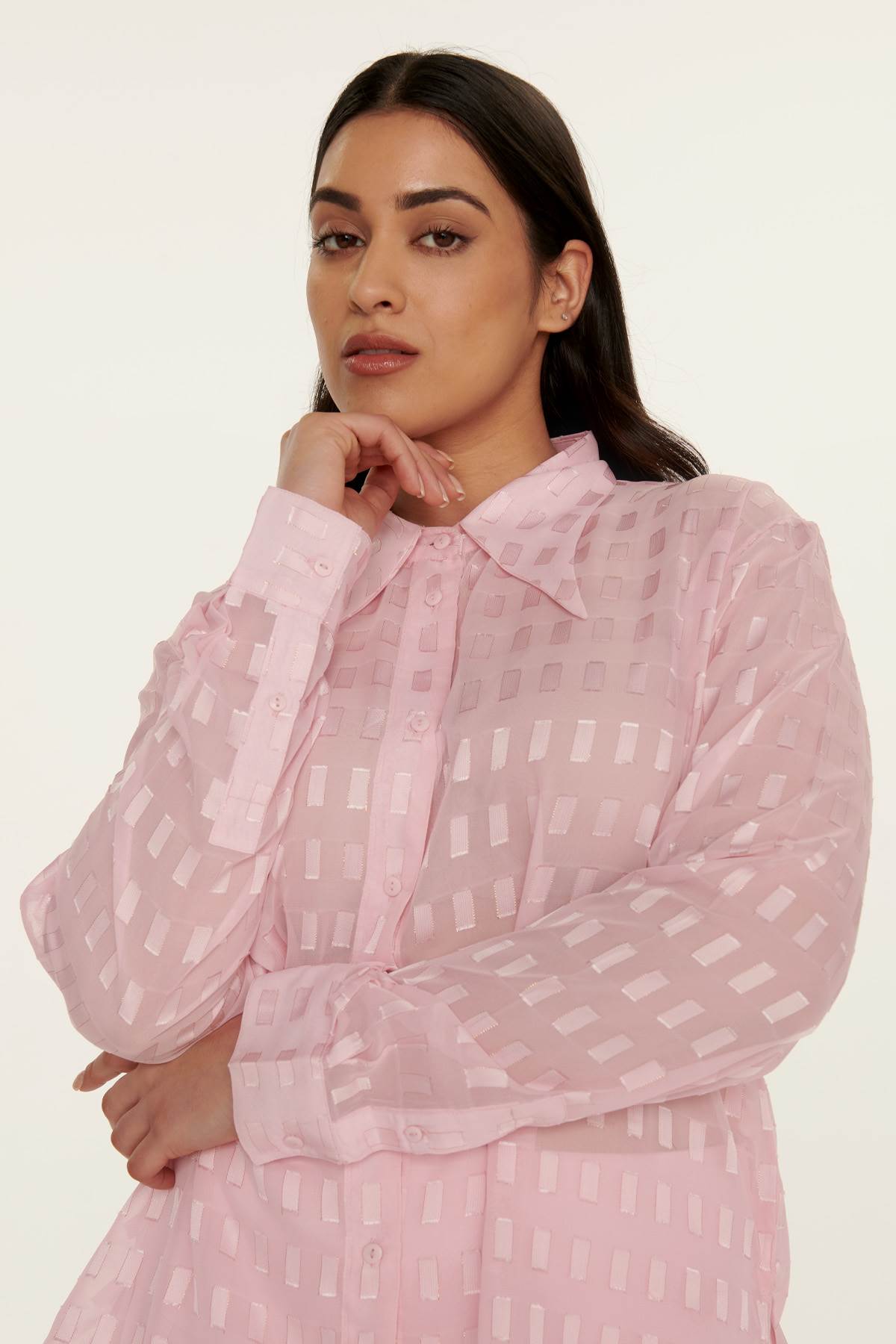 SHEER SHIRT