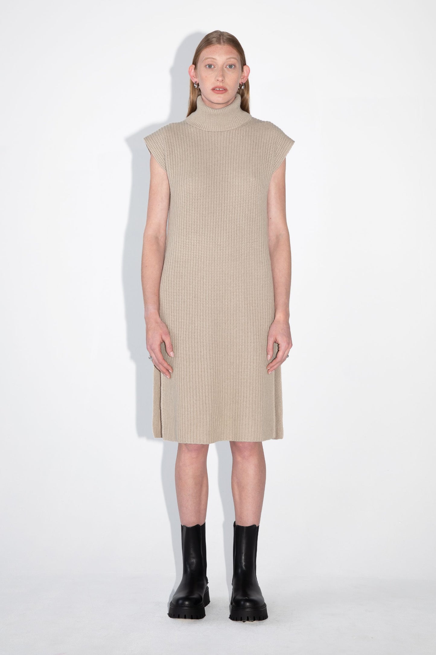 Turtleneck Sweater Dress