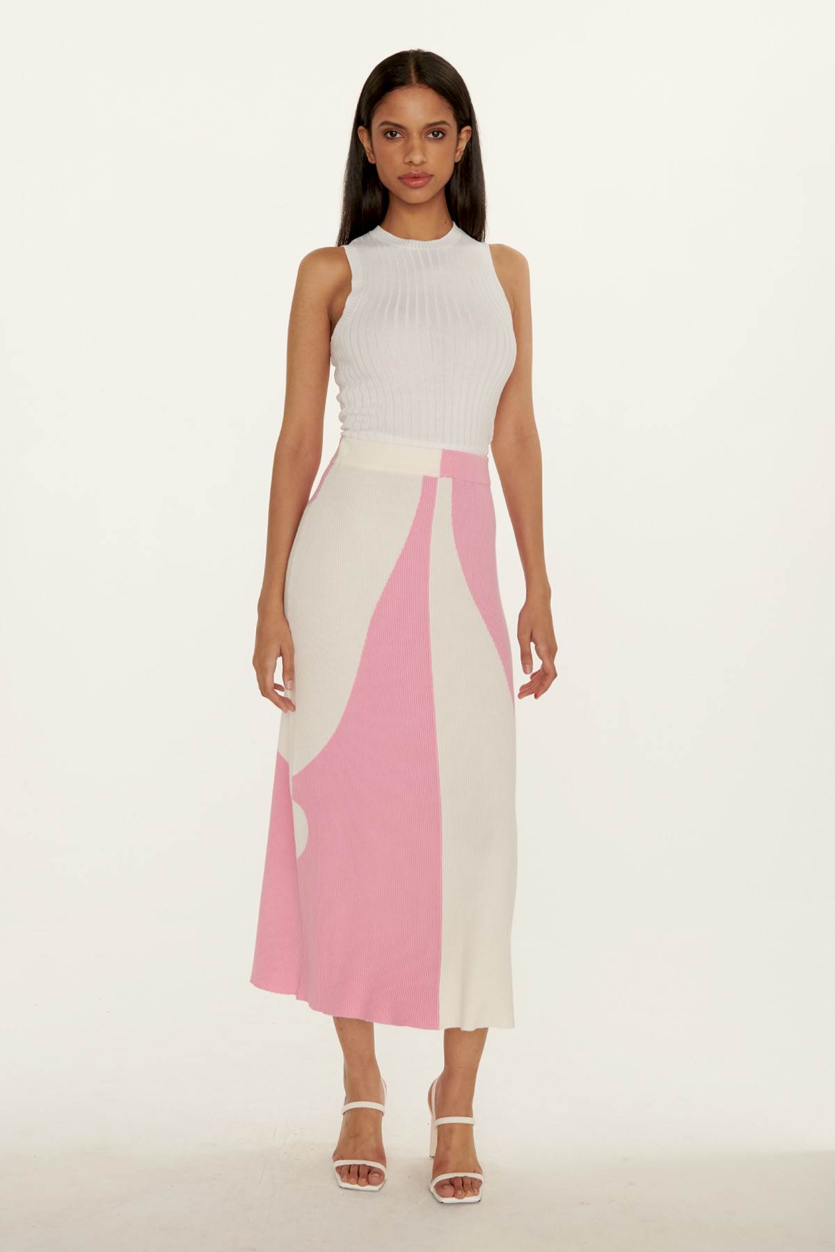 Long Knit Skirt